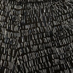 Banana Republic Black and White Patterned Skirt